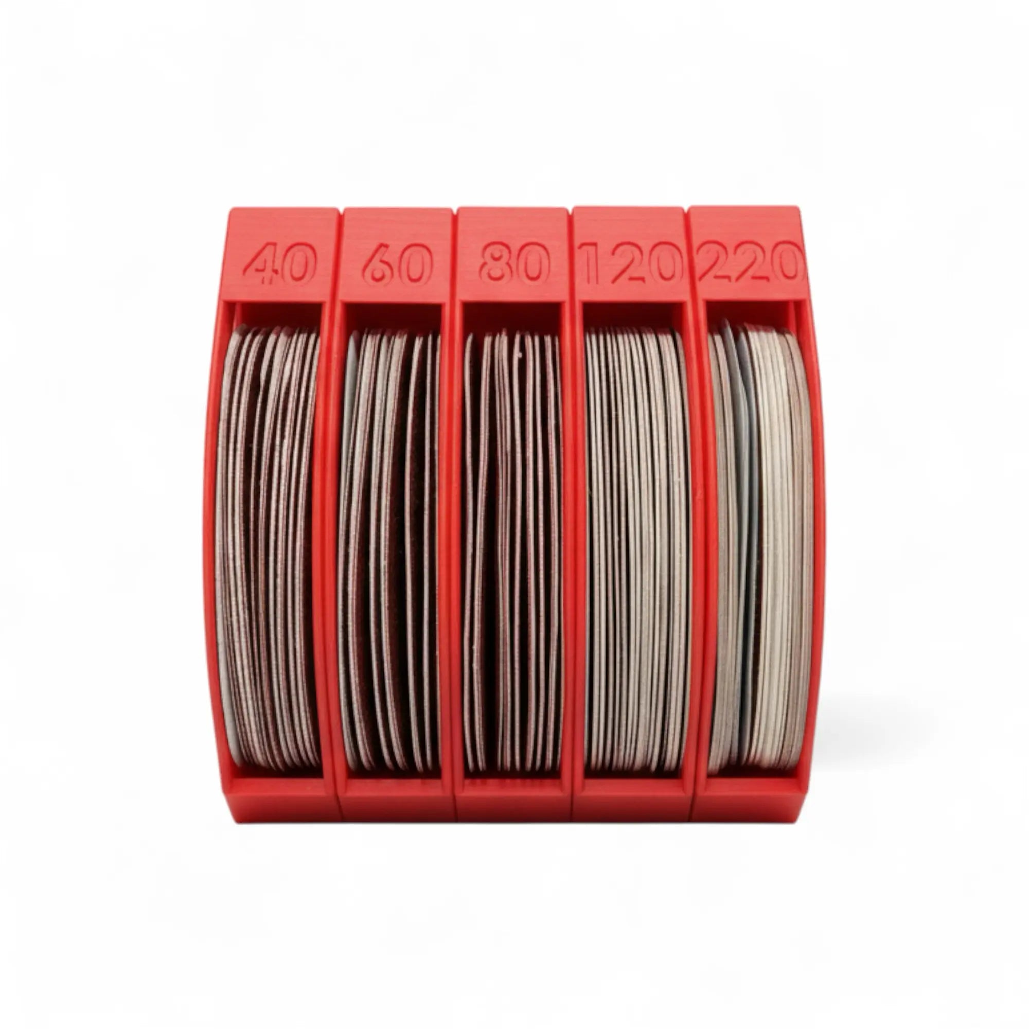 5 Inch Sanding Disk Organizer for Garage and Workshop