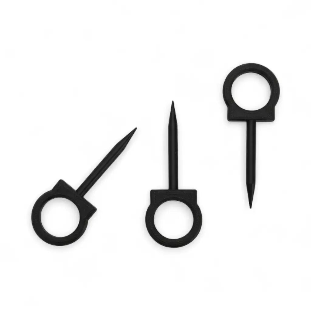 Archery Target Pins for Improved Marksmanship Practice