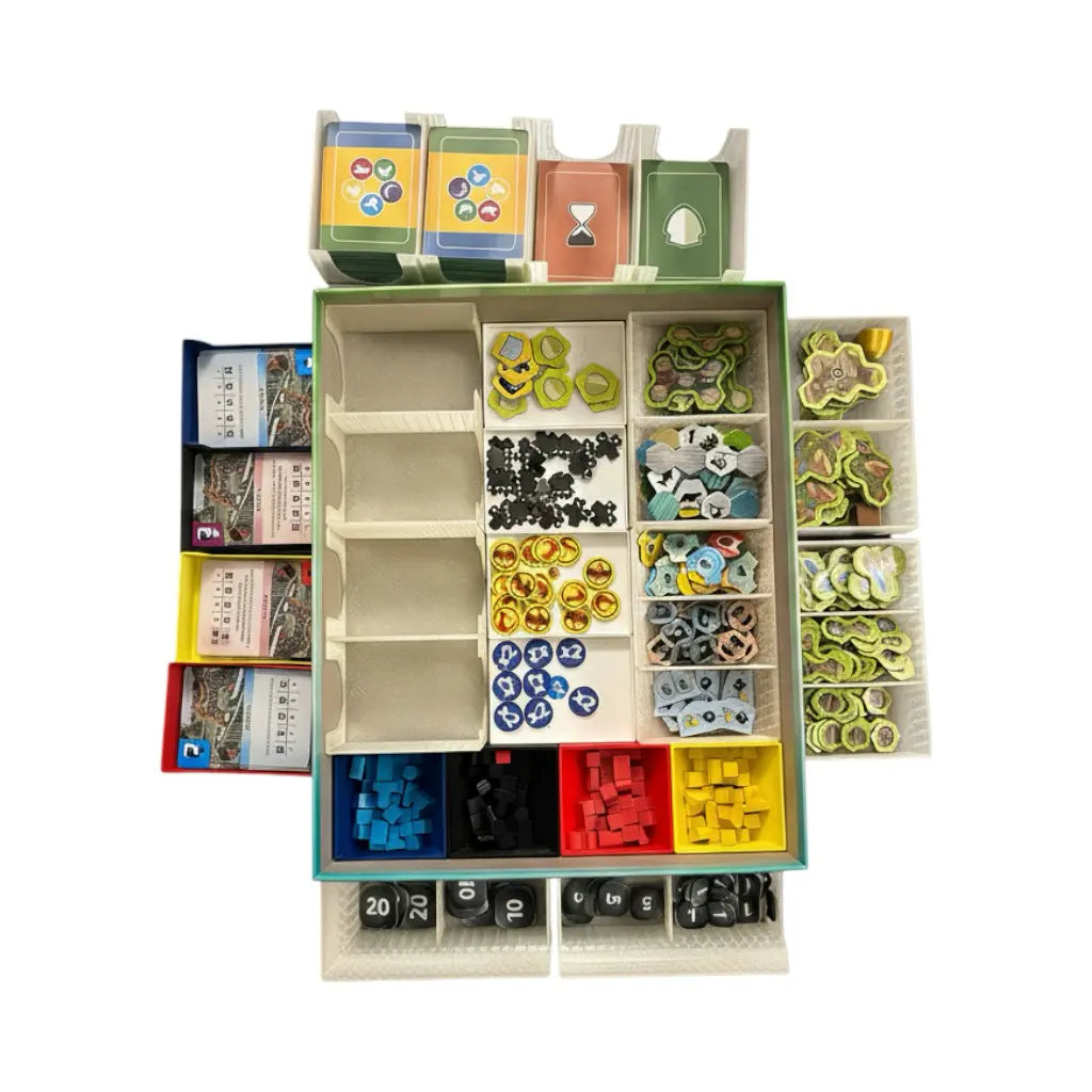 Ark Nova Board Game Organizer Insert for Enhanced Gameplay