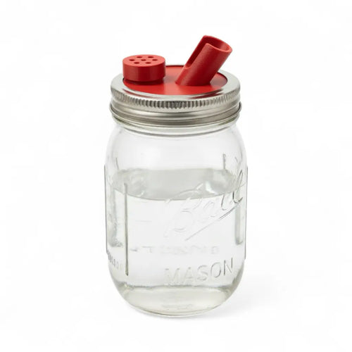 Airbrush Holder Lid for Mason Jar Cleaning Pot
