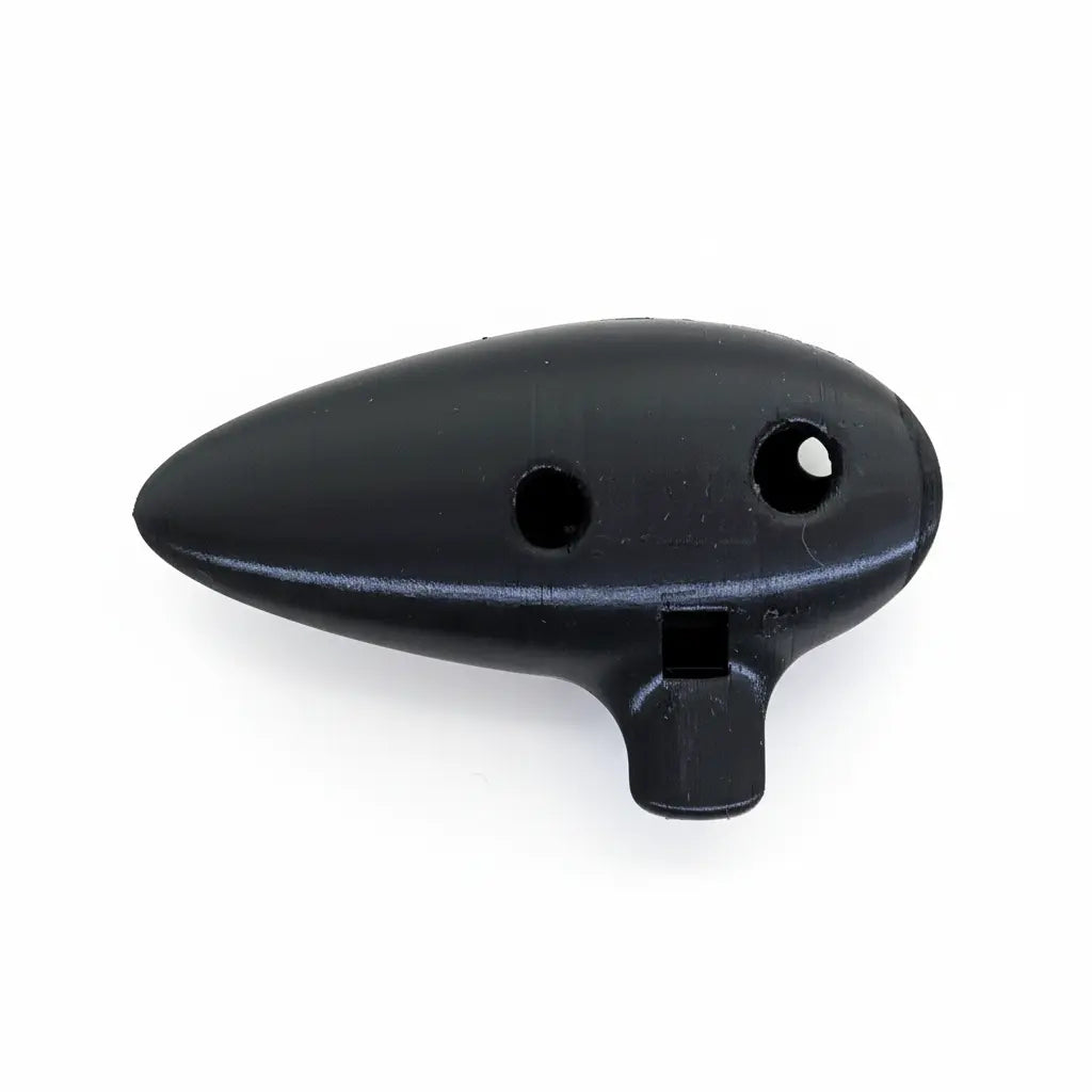12 hole teardrop ocarina in alto C layout for Zelda fans, view 2
