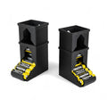 AA Battery Dispenser and Stackable Storage Organizer
