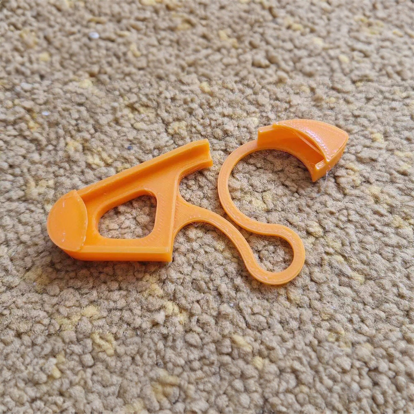 a pair of scissors laying on a carpet