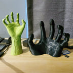 Creepy sculpted wall hands decor for Halloween displays, view 5