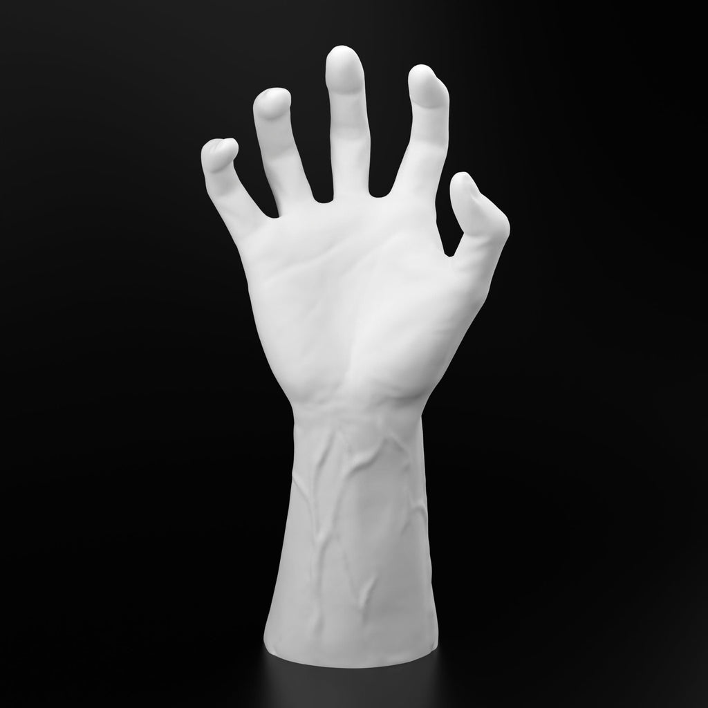 Creepy sculpted wall hands decor for Halloween displays, view 6