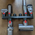 Wall mount attachment holder for Dyson V7 and V10 vacuum tools and extension wand