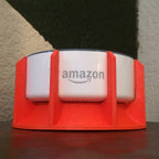 Passive sound amplifier horn stand for Echo Dot 1st and 2nd generation speakers, view 3