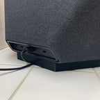 Stand with built-in cable storage under an Echo Show 10 2nd gen display, view 5