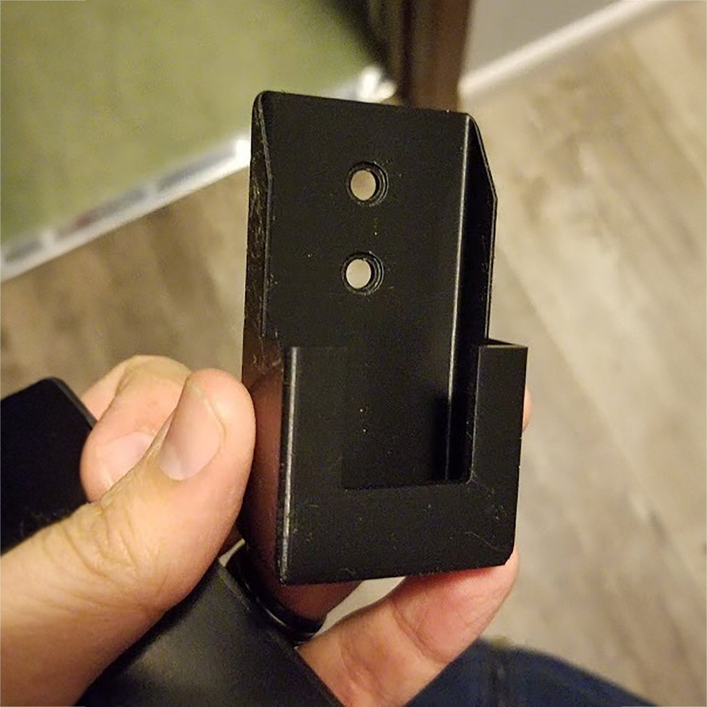 Wall mount remote holder for Home Decorators ceiling fan remotes, view 2