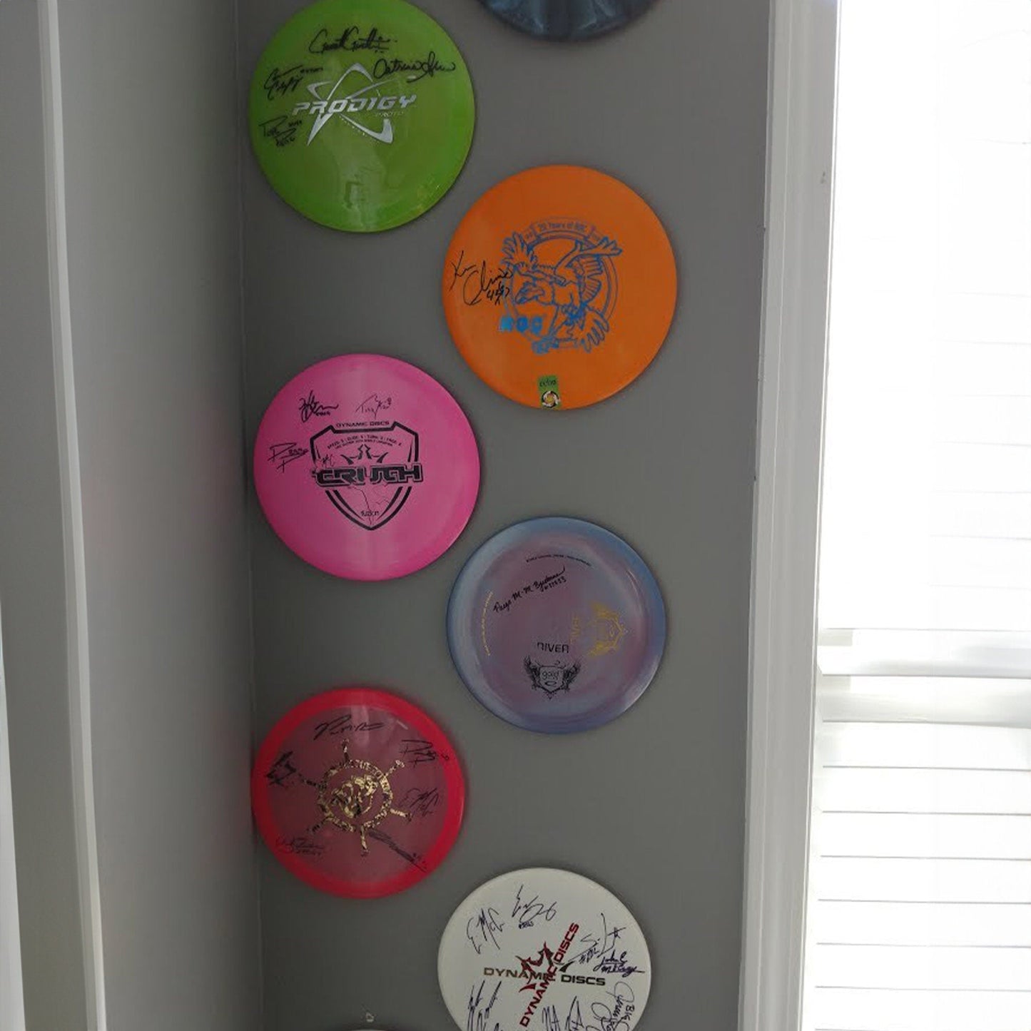 Frisbee Wall Mount Hook for Sports Enthusiasts