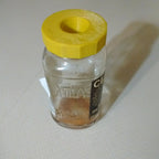 Fruit fly trap lid with inverted cone on a mason jar, view 6