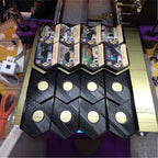 Tile and meeple tray set for New Frontiers with two lidded tile trays and a meeple tray, view 3
