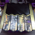 a bunch of cards sitting on top of a table
