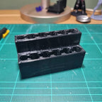 Two-tier marker holder stand for Gundam Markers, panel liners and model building tools, view 2