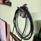 J1772 plug holder with integrated cable hook for Chevy Volt and Bolt charging cords, view 2