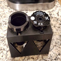 Reusable filter stand with two openings for Keurig My K-Cup refillable pods