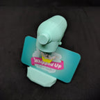 Stand mixer shaped business card holder for bakers holding one card upright, view 3