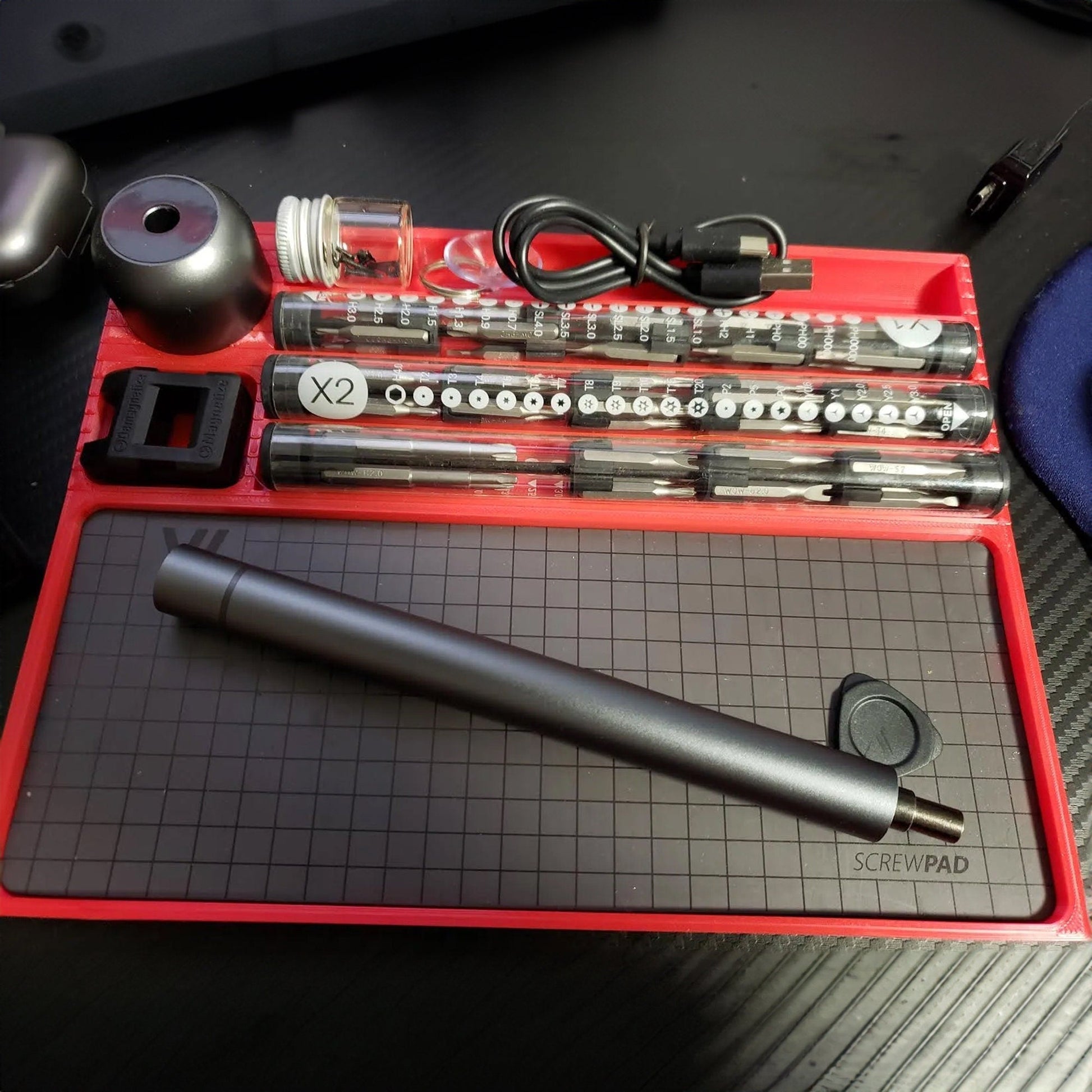 Magnetic Work Tray for Wowstick Precision Screwdriver