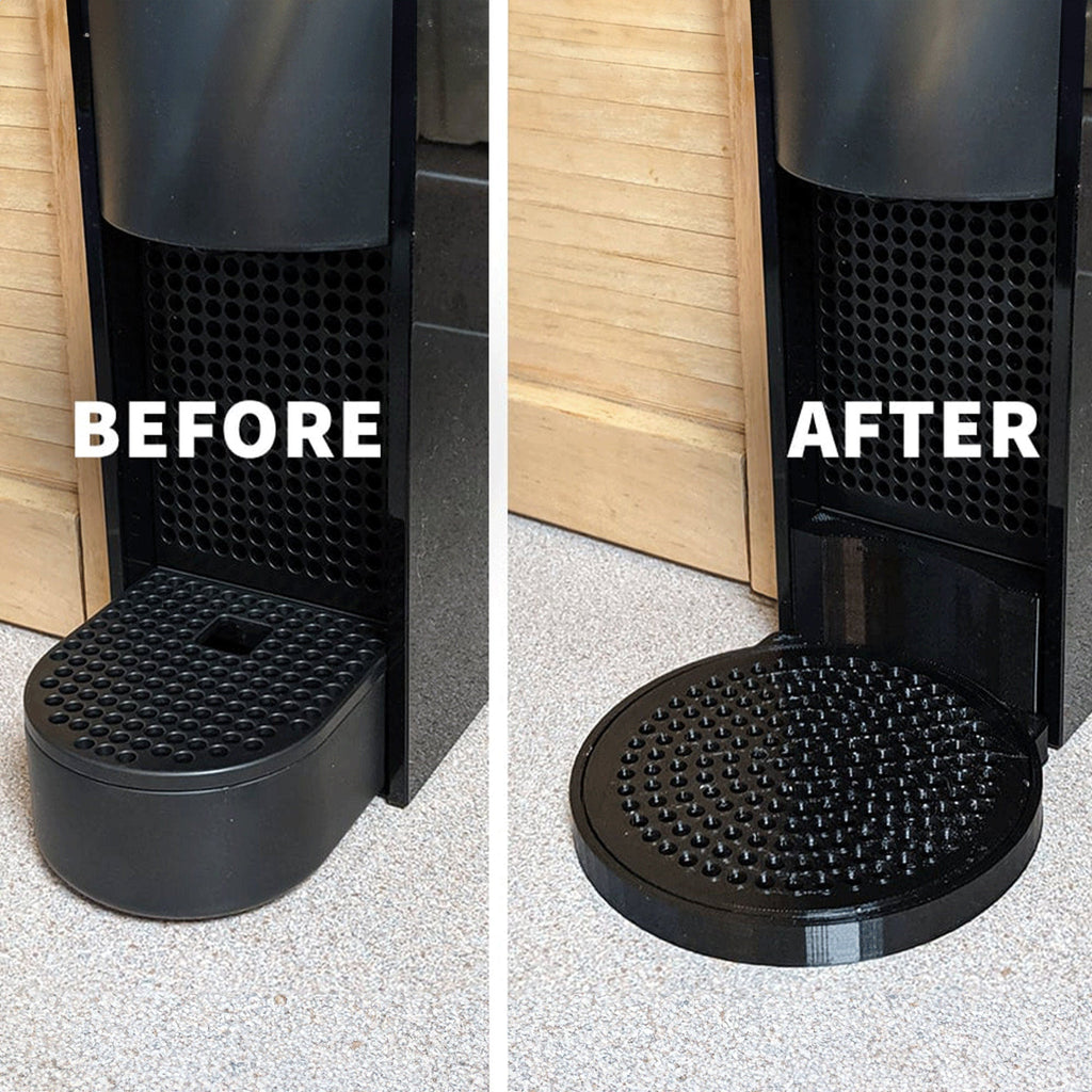 Deeper drip tray with removable grid for Nespresso Essenza Mini coffee machines, view 2
