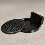 Deeper drip tray with removable grid for Nespresso Essenza Mini coffee machines