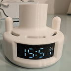 Charging stand for Oral-B iO Series 10 with two spare brush head slots, view 2