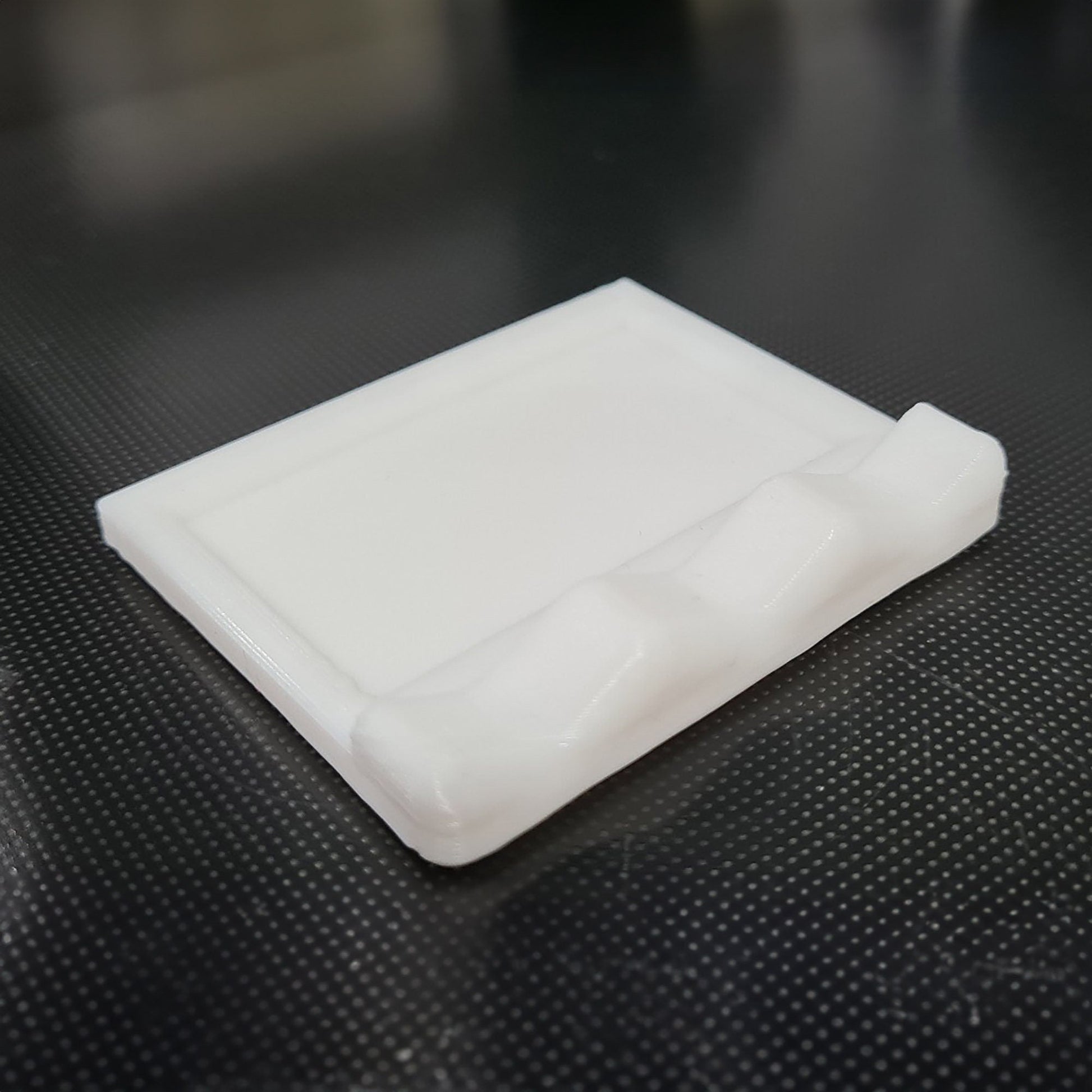 a white object sitting on top of a table