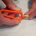 Pistachio opener 3-pack with thin lever tips for cracking shells