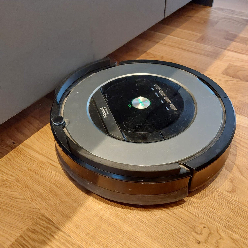 Two-piece bumper riser extensions for Roomba robot vacuums, view 5