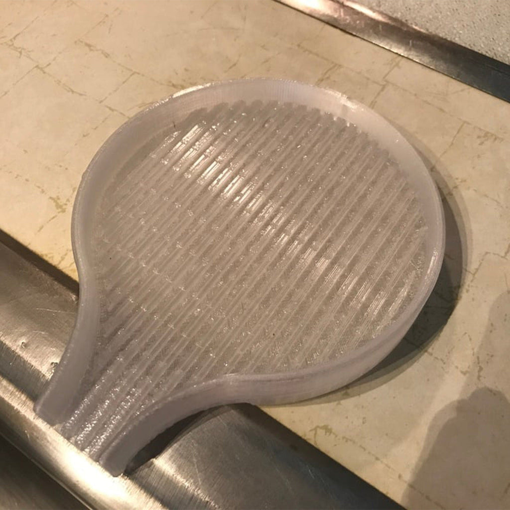 Sponge holder and drainer tray for Scrub Daddy and Scrub Mommy round sponges, view 2