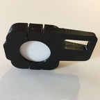 Keychain holder for Square Reader magstripe card reader with keyring loop, view 2