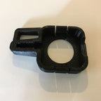 Keychain holder for Square Reader magstripe card reader with keyring loop, view 3
