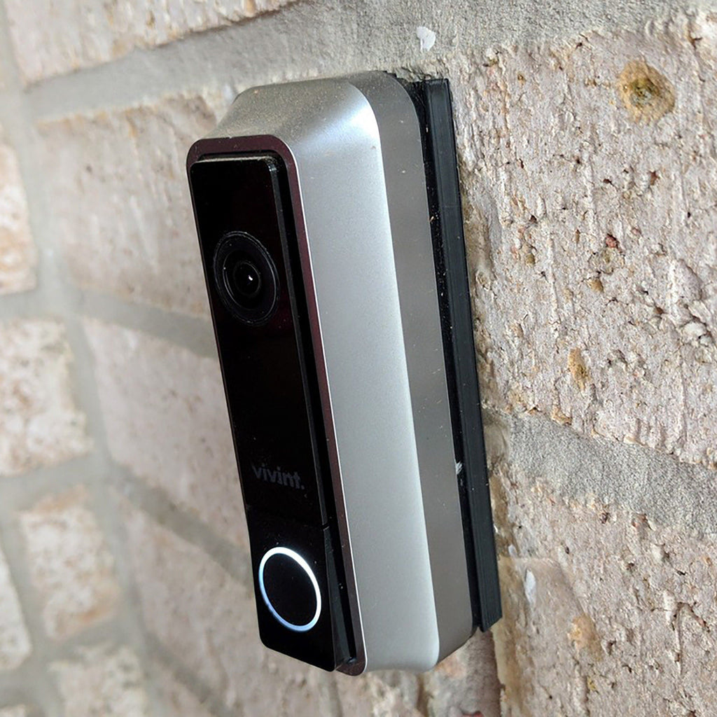 Angle wedge mount for the Vivint Doorbell Camera