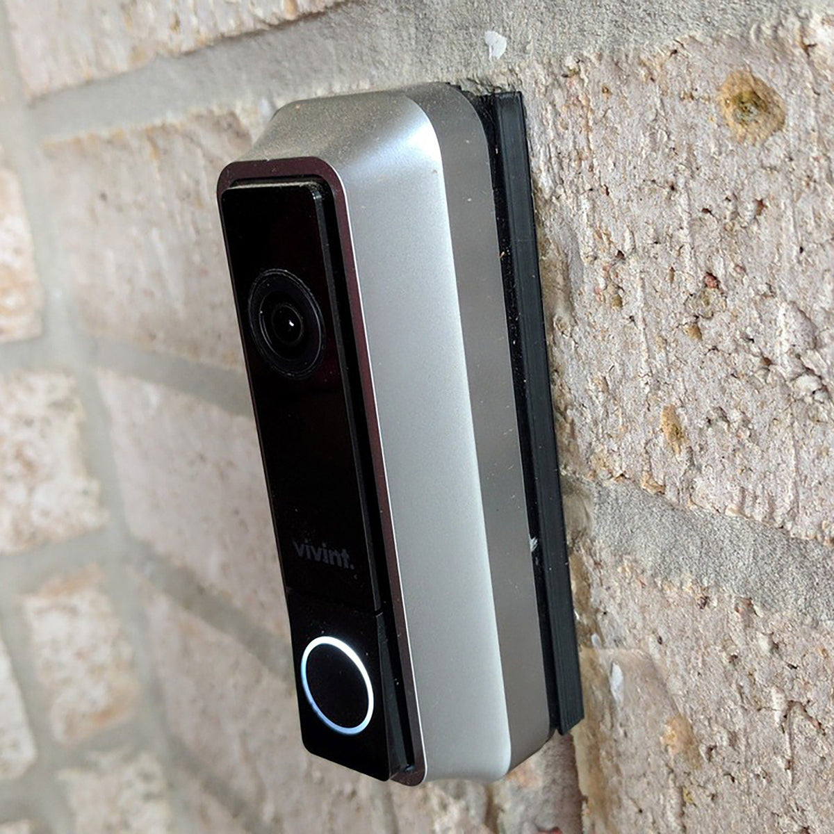 Angle wedge mount for the Vivint Doorbell Camera