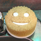 Wall mounted sponge holder for Scrub Daddy and Scrub Mommy sponges, view 3